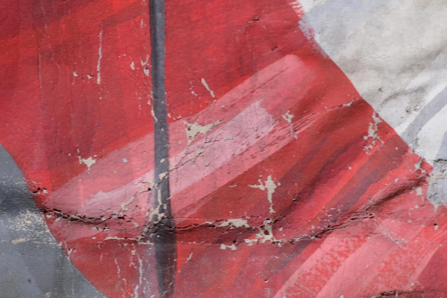 Vintage Red White & Blue Swags Oil Painting 8.3 Ft. X 2.5 Ft. 9 Vintage Red White & Blue Swags Oil Painting 8.3 Ft. X 2.5 Ft. - Image 7