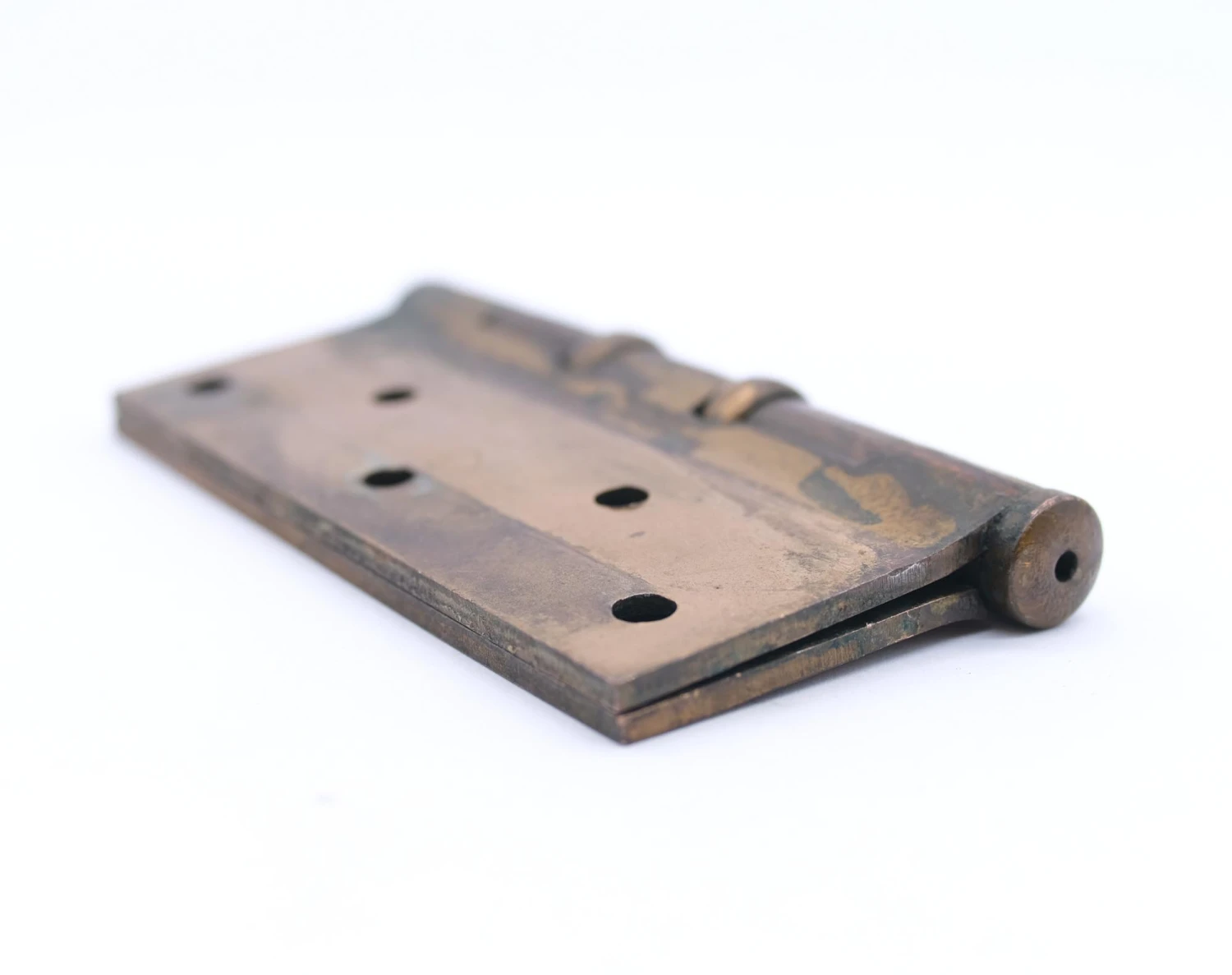 Antique Stanley 5 X 4.5 Bronze Plated Steel Ball Bearing Butt Door Hinge 6 Antique Stanley 5 X 4.5 Bronze Plated Steel Ball Bearing Butt Door Hinge - Image 4