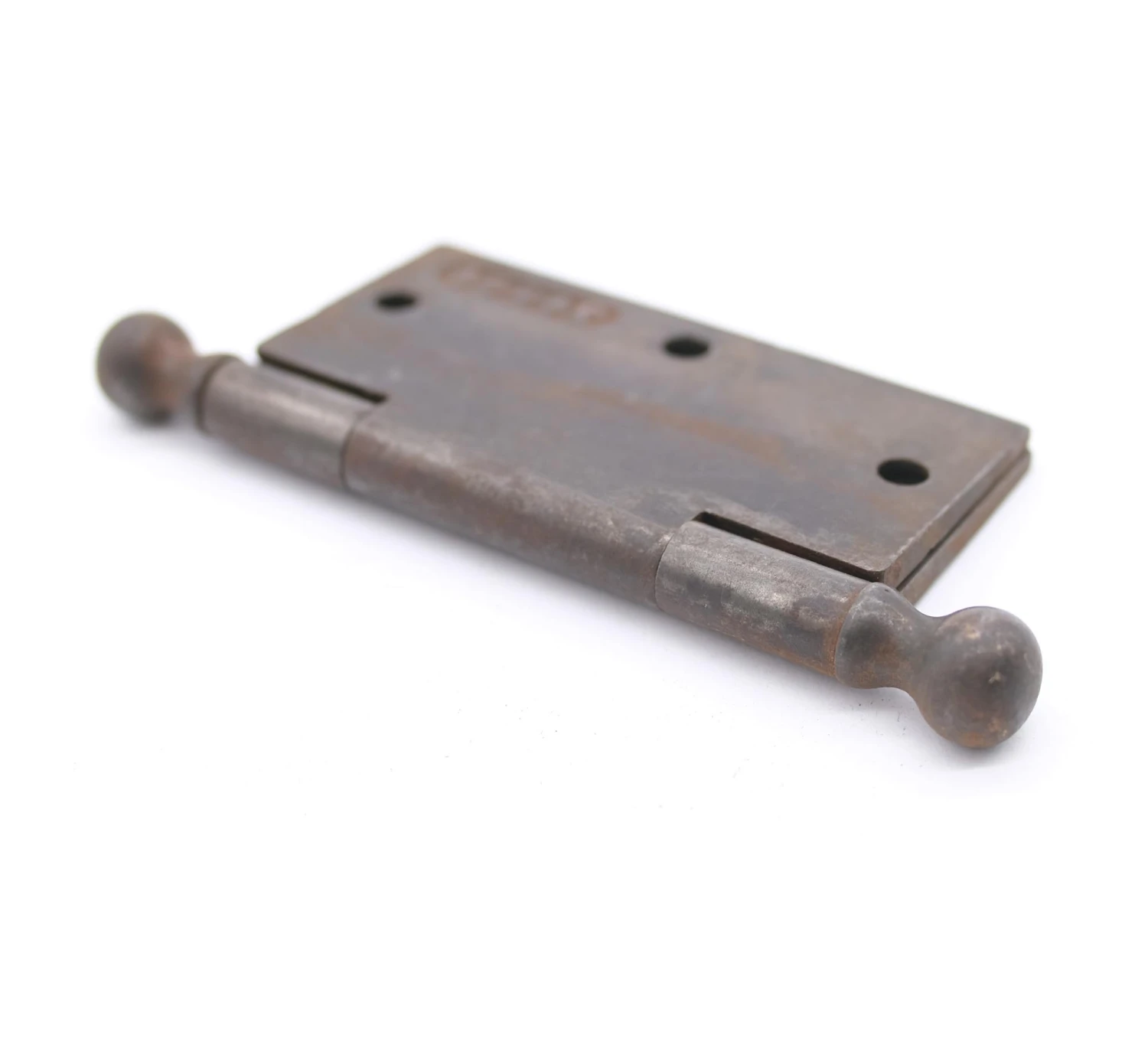 Antique 3.5 X 3.5 Steel Ornate Eastlake Ball Tip Butt Door Hinge 6 Antique 3.5 X 3.5 Steel Ornate Eastlake Ball Tip Butt Door Hinge - Image 4