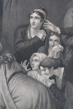 Vintage Christ Rejected Plaster Framed Print -OGT Sale Store q274456 04