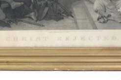 Vintage Christ Rejected Plaster Framed Print -OGT Sale Store q274456 05