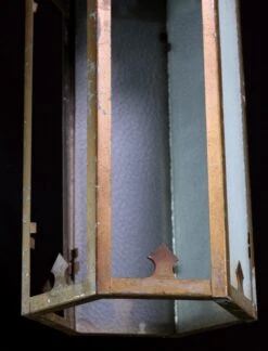 Pair Of 1950s Brass Patina Gothic Pendant Lights 22 Pair Of 1950s Brass Patina Gothic Pendant Lights -OGT Sale Store q275079 10