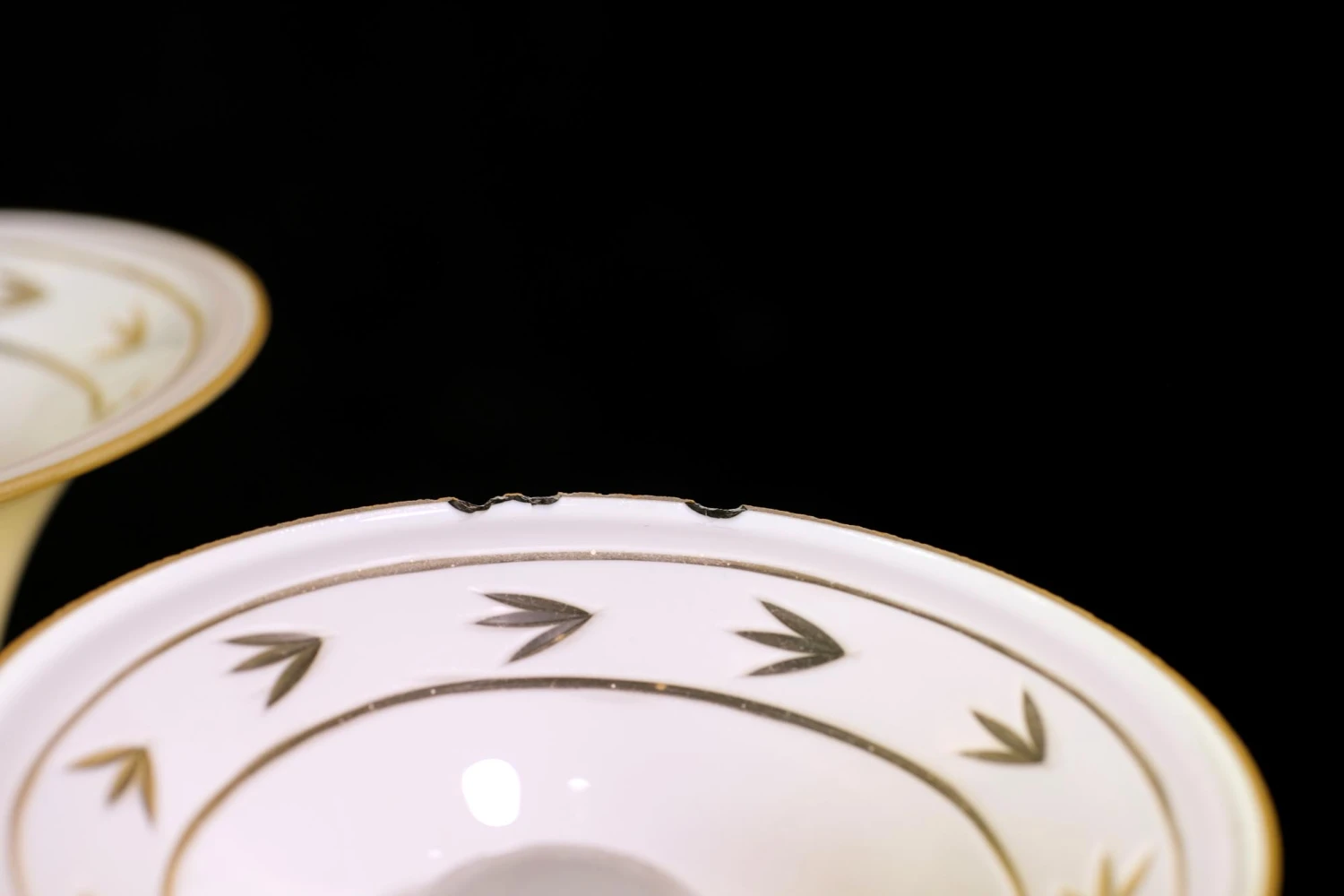 1930s Art Deco 5 Arm Etched Glass Shades Brass & Nickel Chandelier 9 1930s Art Deco 5 Arm Etched Glass Shades Brass & Nickel Chandelier - Image 7