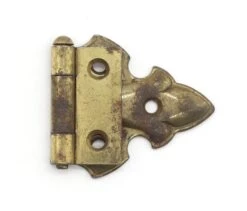 Pair Of Stanley Art Deco Surface Mount Steel Cabinet Hinges -OGT Sale Store q275090 04