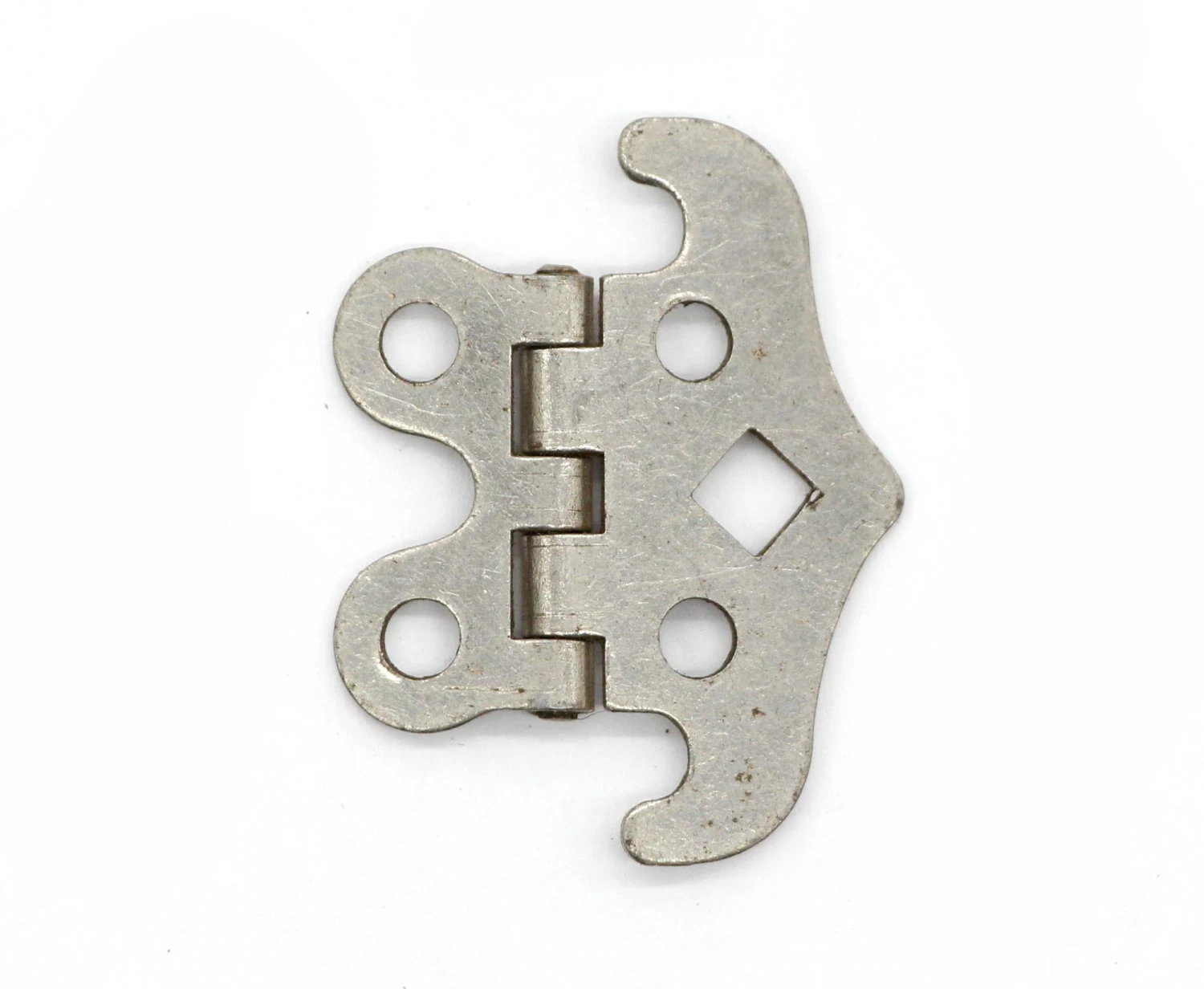 Pair Of Vintage Surface Mount Cabinet Hinges 1.5 X 1.125 6 Pair Of Vintage Surface Mount Cabinet Hinges 1.5 X 1.125 - Image 4
