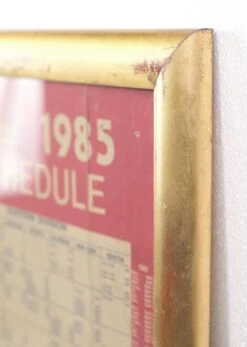 Large 1985 American League Baseball Official Schedule Poster 12 Large 1985 American League Baseball Official Schedule Poster -OGT Sale Store q275281 05