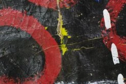 Oversized Abstract Arches & Lines Acrylic Painting -OGT Sale Store q275296 04