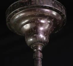 1930s 18 In. Steel Pole School House Globe Pendant Light 15 1930s 18 In. Steel Pole School House Globe Pendant Light -OGT Sale Store q275312 07