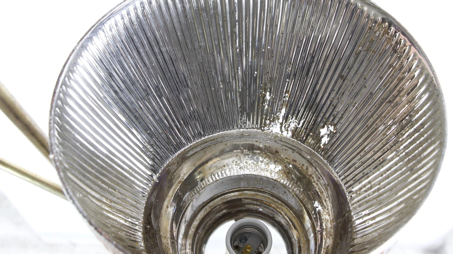 Double Copper Plated 1910s Mercury Glass Pendant Light 17 Double Copper Plated 1910s Mercury Glass Pendant Light - Image 15