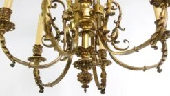 19th Century French Gilded Bronze 6 Arm Chandelier -OGT Sale Store q275786 14