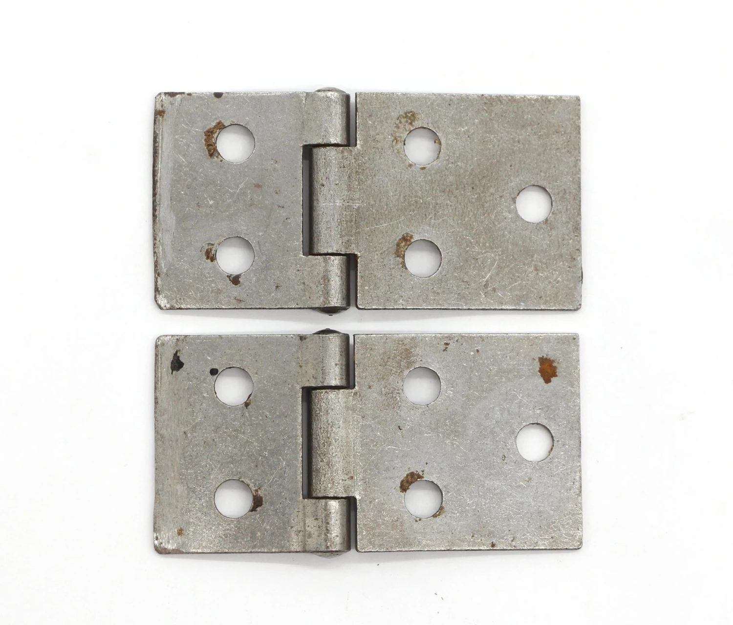 Pair Of Vintage 3 X 1.5 Butt Steel Cabinet Hinges 6 Pair Of Vintage 3 X 1.5 Butt Steel Cabinet Hinges - Image 4