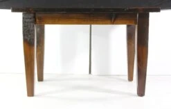 Handmade 4 Ft. Provincial Stain Heart Pine Dining Table 14 Handmade 4 Ft. Provincial Stain Heart Pine Dining Table -OGT Sale Store q275851 04