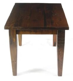 Handmade 4 Ft. Provincial Stain Heart Pine Dining Table 15 Handmade 4 Ft. Provincial Stain Heart Pine Dining Table -OGT Sale Store q275851 05