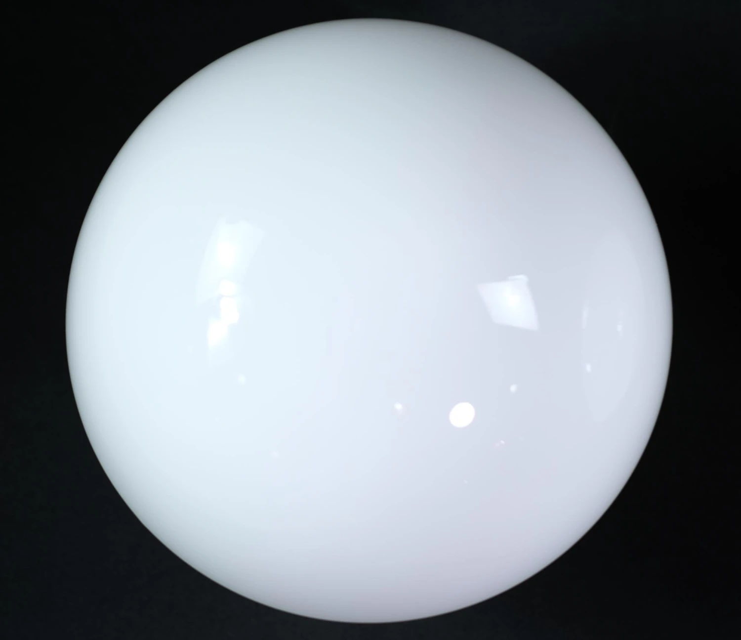 Pair Of Large Antique Milk Glass Mushroom Flush Mount Lights 7 Pair Of Large Antique Milk Glass Mushroom Flush Mount Lights - Image 5