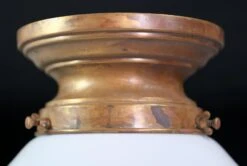 Pair Of Large Antique Milk Glass Mushroom Flush Mount Lights 15 Pair Of Large Antique Milk Glass Mushroom Flush Mount Lights -OGT Sale Store q275871 06