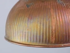 1910 Silver Reflector Glass With Copper Plated Shade Pendant Light 23 1910 Silver Reflector Glass With Copper Plated Shade Pendant Light -OGT Sale Store q275939 11