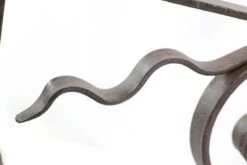 Antique Wrought Iron Curled 28.5 In. Table Base 14 Antique Wrought Iron Curled 28.5 In. Table Base -OGT Sale Store q276001 06