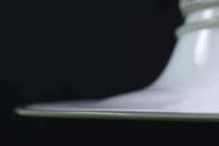 Hand Blown White Vetri Murano Glass Nickel Pole Pendant Light -OGT Sale Store q276175 04