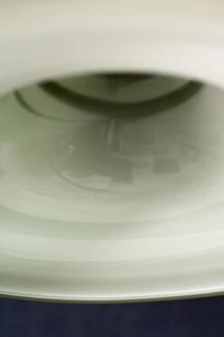 Hand Blown White Vetri Murano Glass Nickel Pole Pendant Light -OGT Sale Store q276175 08