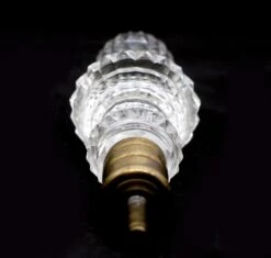 Vintage Faceted Glass 3 In. Cabinet Drawer Knob 9 Vintage Faceted Glass 3 In. Cabinet Drawer Knob -OGT Sale Store q276251 04