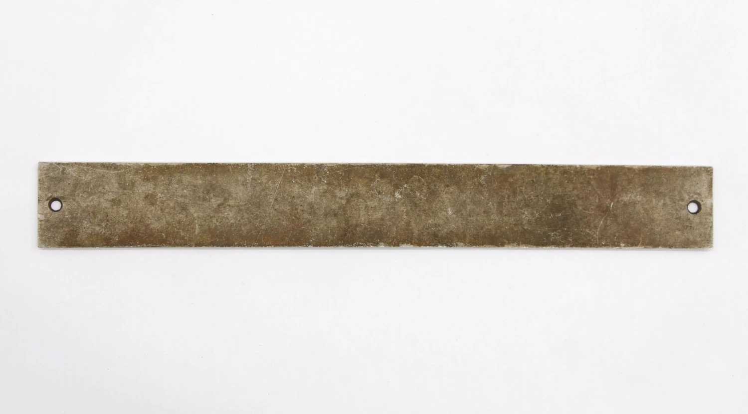 Vintage Nickel Plated Brass Jewett Refrigerator Co. Sign 6 Vintage Nickel Plated Brass Jewett Refrigerator Co. Sign - Image 4