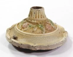 Victorian Floral Cast Iron Single Bulb Flush Mount Light 14 Victorian Floral Cast Iron Single Bulb Flush Mount Light -OGT Sale Store q276340 05