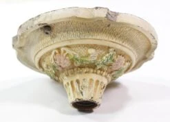 Victorian Floral Cast Iron Single Bulb Flush Mount Light 16 Victorian Floral Cast Iron Single Bulb Flush Mount Light -OGT Sale Store q276340 07