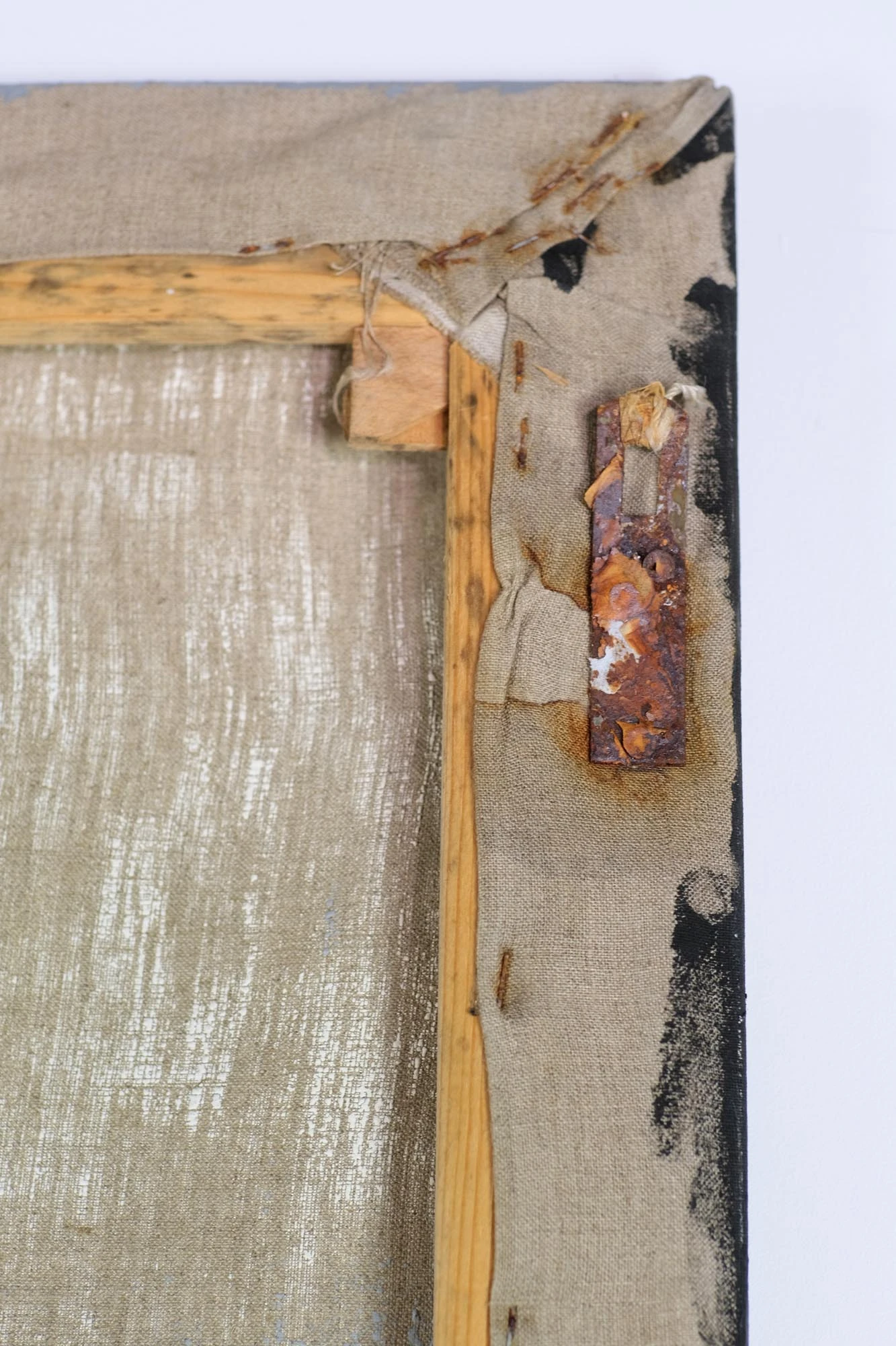 1991 Abstract Acrylic Painting On Linen From Amsterdam 14 1991 Abstract Acrylic Painting On Linen From Amsterdam - Image 12