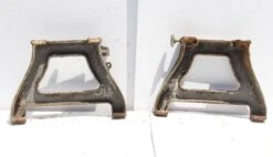 Pair Of Antique Cast Iron 20.5 In. Industrial Coffee Table Legs -OGT Sale Store q276538 04