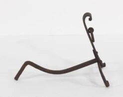 Pair Of Petite Black Arts & Crafts Andirons 12 Pair Of Petite Black Arts & Crafts Andirons -OGT Sale Store q276582 05