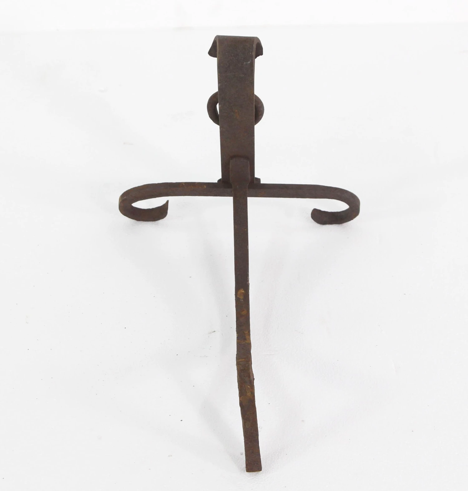 Pair Of Petite Black Arts & Crafts Andirons 8 Pair Of Petite Black Arts & Crafts Andirons - Image 6