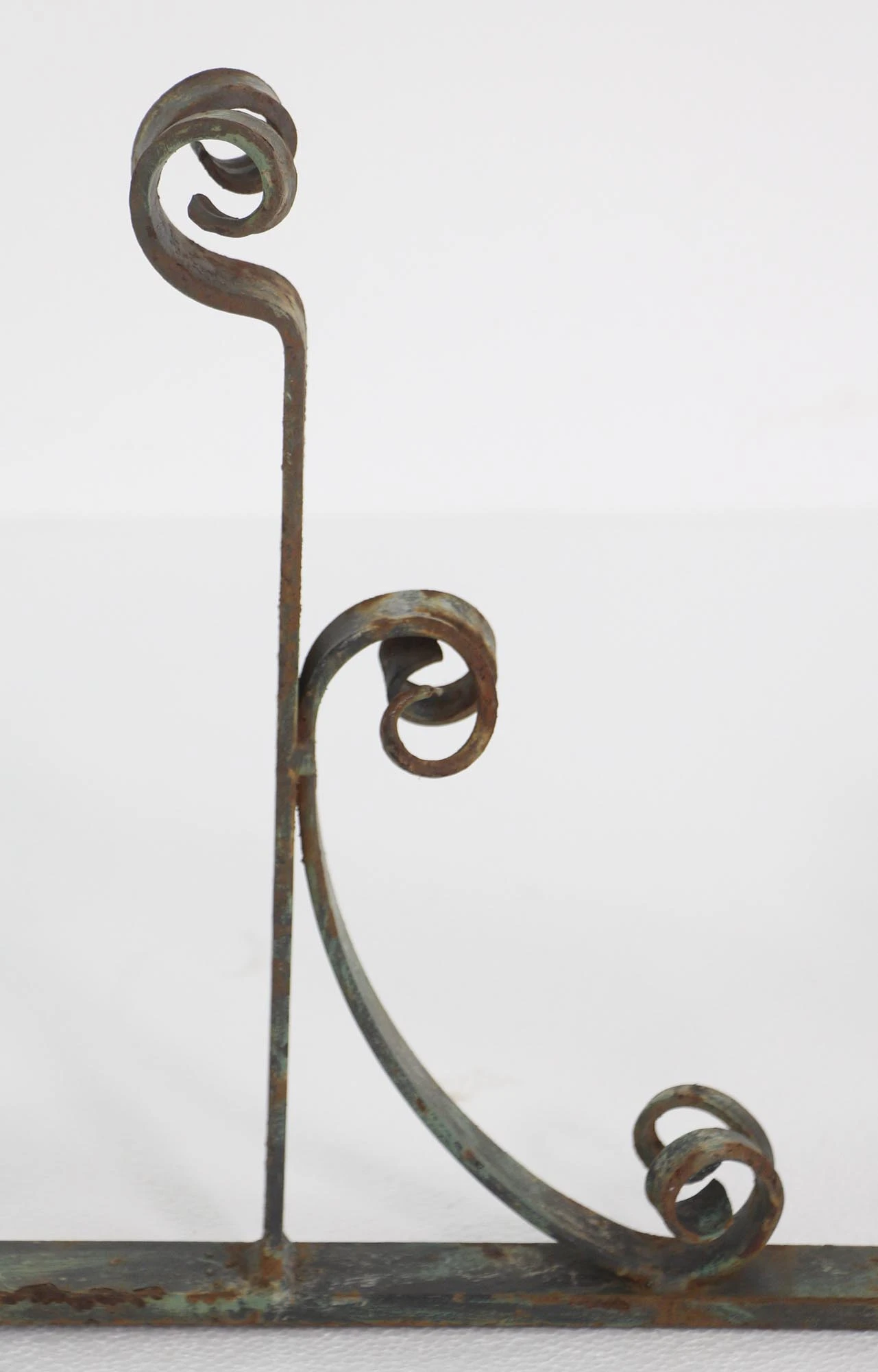 Pair Of Wrought Iron Hanging Lantern Or Plant Brackets 7 Pair Of Wrought Iron Hanging Lantern Or Plant Brackets - Image 5