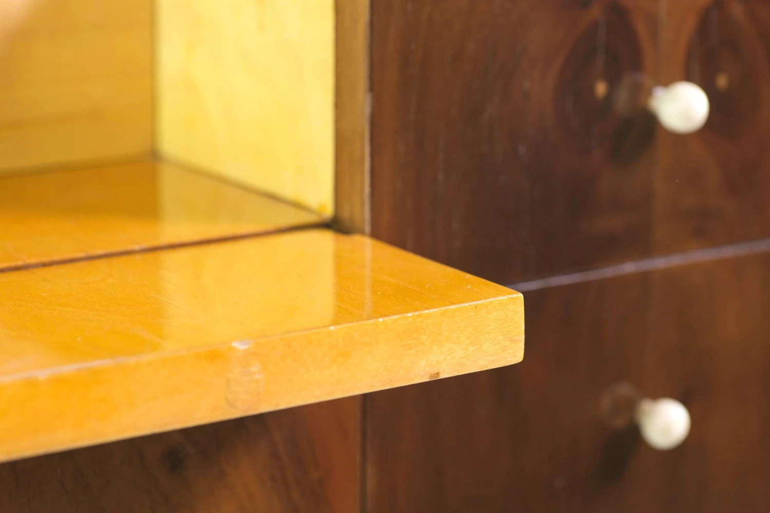 French Art Deco Mahogany & Satinwood Desk Attributed To Jacques-Emile Ruhlmann 9 French Art Deco Mahogany & Satinwood Desk Attributed To Jacques-Emile Ruhlmann - Image 7