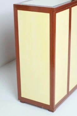 Vintage Glass Top Wooden 6 Doors Cabinet Sideboard 24 Vintage Glass Top Wooden 6 Doors Cabinet Sideboard -OGT Sale Store q276631 08