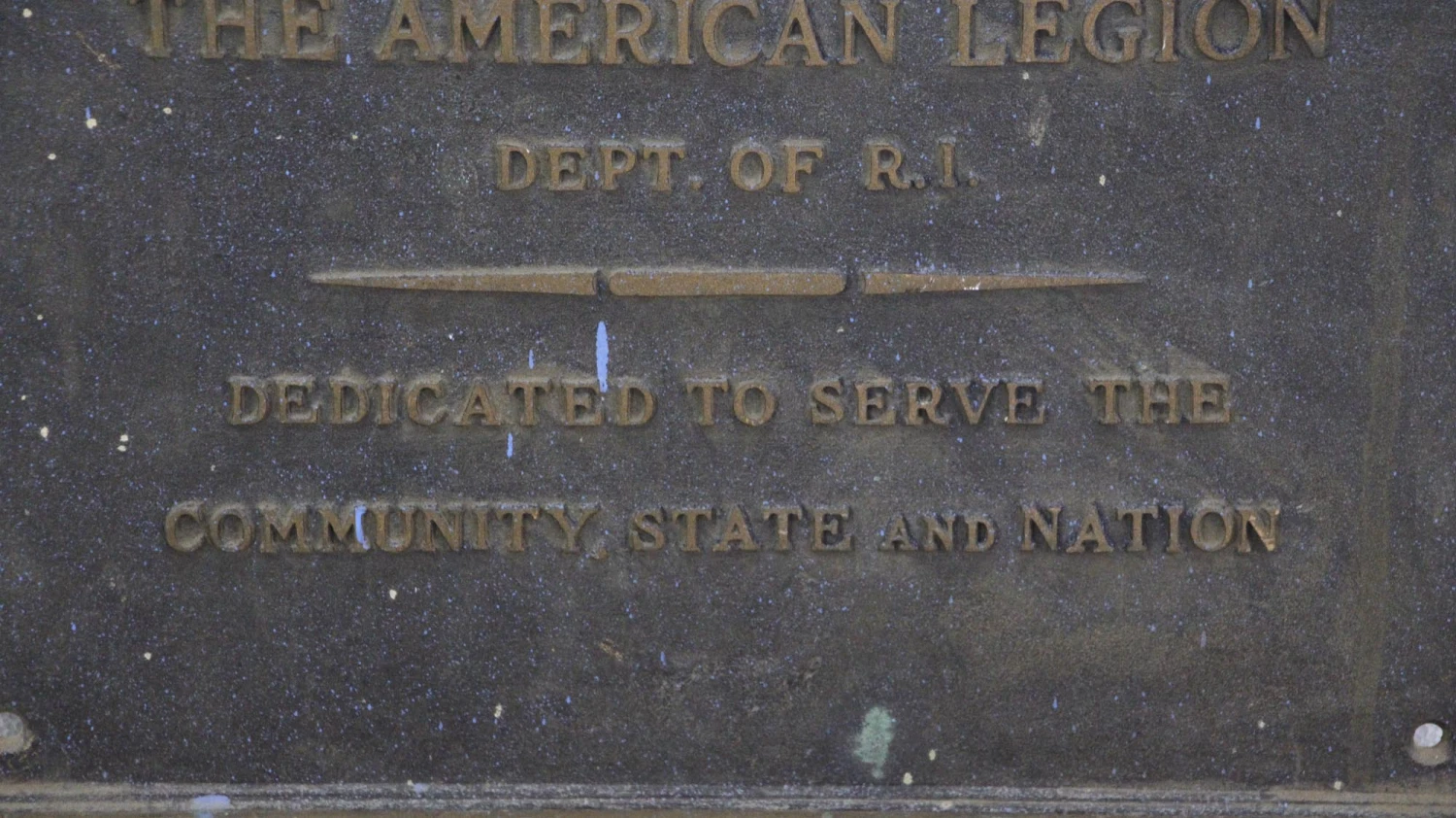 Reclaimed American Legion Bronze Plaque 7 Reclaimed American Legion Bronze Plaque - Image 5