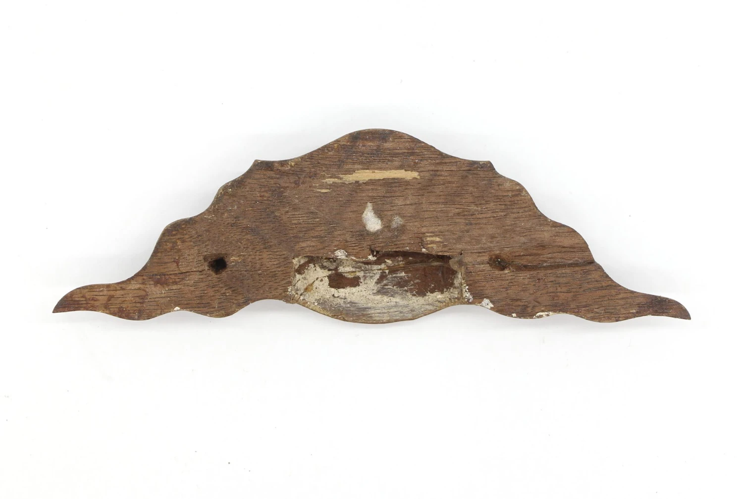 Antique 7 In. Carved Wooden Bin Dresser Drawer Pull 7 Antique 7 In. Carved Wooden Bin Dresser Drawer Pull - Image 5