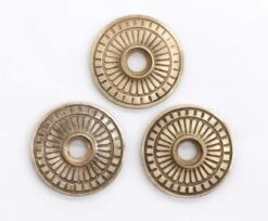 Antique 2 In. Bronze Radial Door Rosette -OGT Sale Store q276871 04
