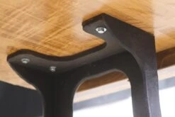 Handmade 4.6 Ft. Live Edge Maple Dining Table With Iron NY Legs -OGT Sale Store q276895 10