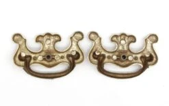 Pair Of 3 In. Brass Bail Pulls With Fixed Handle 12 Pair Of 3 In. Brass Bail Pulls With Fixed Handle -OGT Sale Store q277041 05