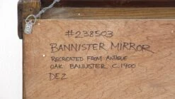 Architectural Antique Bannister Turned Wall Mirror 17 Architectural Antique Bannister Turned Wall Mirror -OGT Sale Store q277050 08