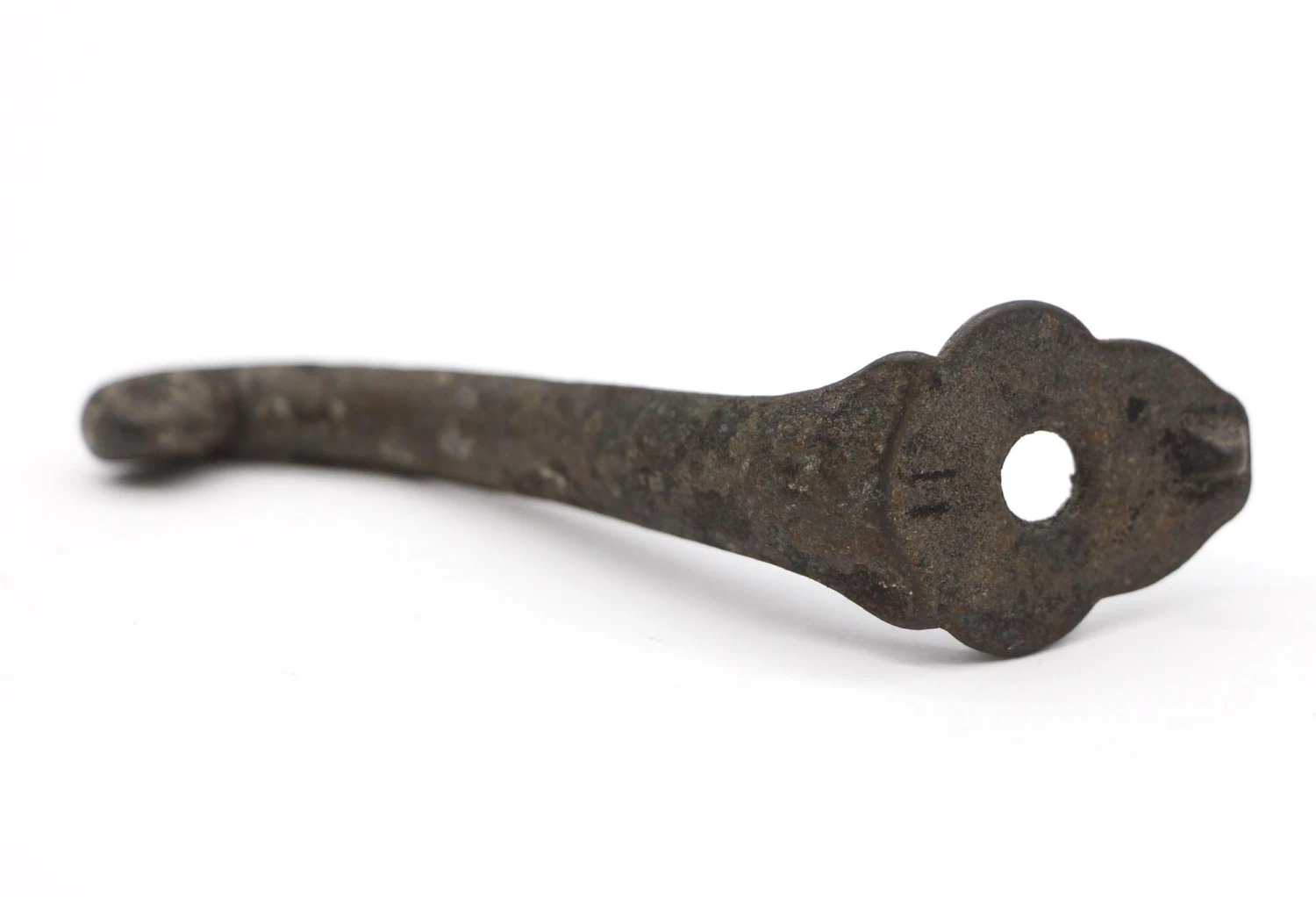 Antique 1 Arm Cast Iron Wall Hook 6 Antique 1 Arm Cast Iron Wall Hook - Image 4