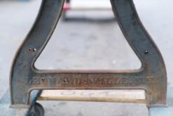 14.5 Ft. Industrial Cast Iron Base Unfinished Live Edge Walnut Slab Table 24 14.5 Ft. Industrial Cast Iron Base Unfinished Live Edge Walnut Slab Table -OGT Sale Store q277188 07