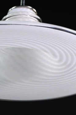 Vintage Hand Blown White Murano Glass Pendant Light 13 Vintage Hand Blown White Murano Glass Pendant Light -OGT Sale Store q277300 04