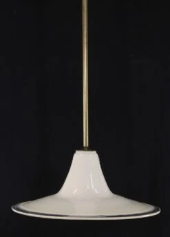 Hand Blown Beige Swirled Murano Glass Pendant Light -OGT Sale Store q277333 04