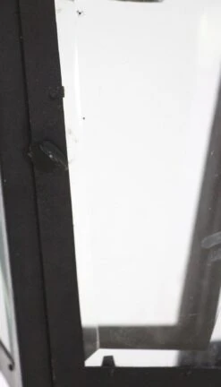 1940s Wrought Iron & Brass Ceiling Exterior Lantern 16 1940s Wrought Iron & Brass Ceiling Exterior Lantern -OGT Sale Store q277367 06