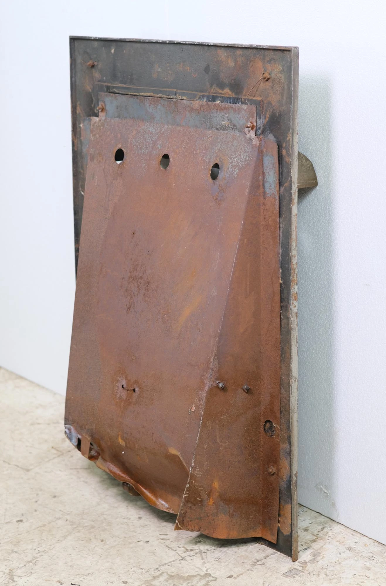 Victorian Steel & Cast Iron Ornate Fireplace Insert With Hood 12 Victorian Steel & Cast Iron Ornate Fireplace Insert With Hood - Image 10