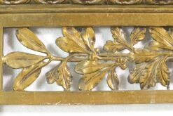 Antique Regency Bronze Fireplace Insert With Lion Head Motif -OGT Sale Store q277736 05