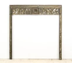 Antique Regency Bronze Fireplace Insert With Lion Head Motif -OGT Sale Store q277736 06