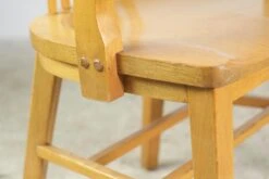 Vintage Oak Library Or Banker’s Chair -OGT Sale Store q277744 05