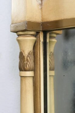 French Provincial Tan & Gold Over Mantel Wall Mirror 15 French Provincial Tan & Gold Over Mantel Wall Mirror -OGT Sale Store q277817 05